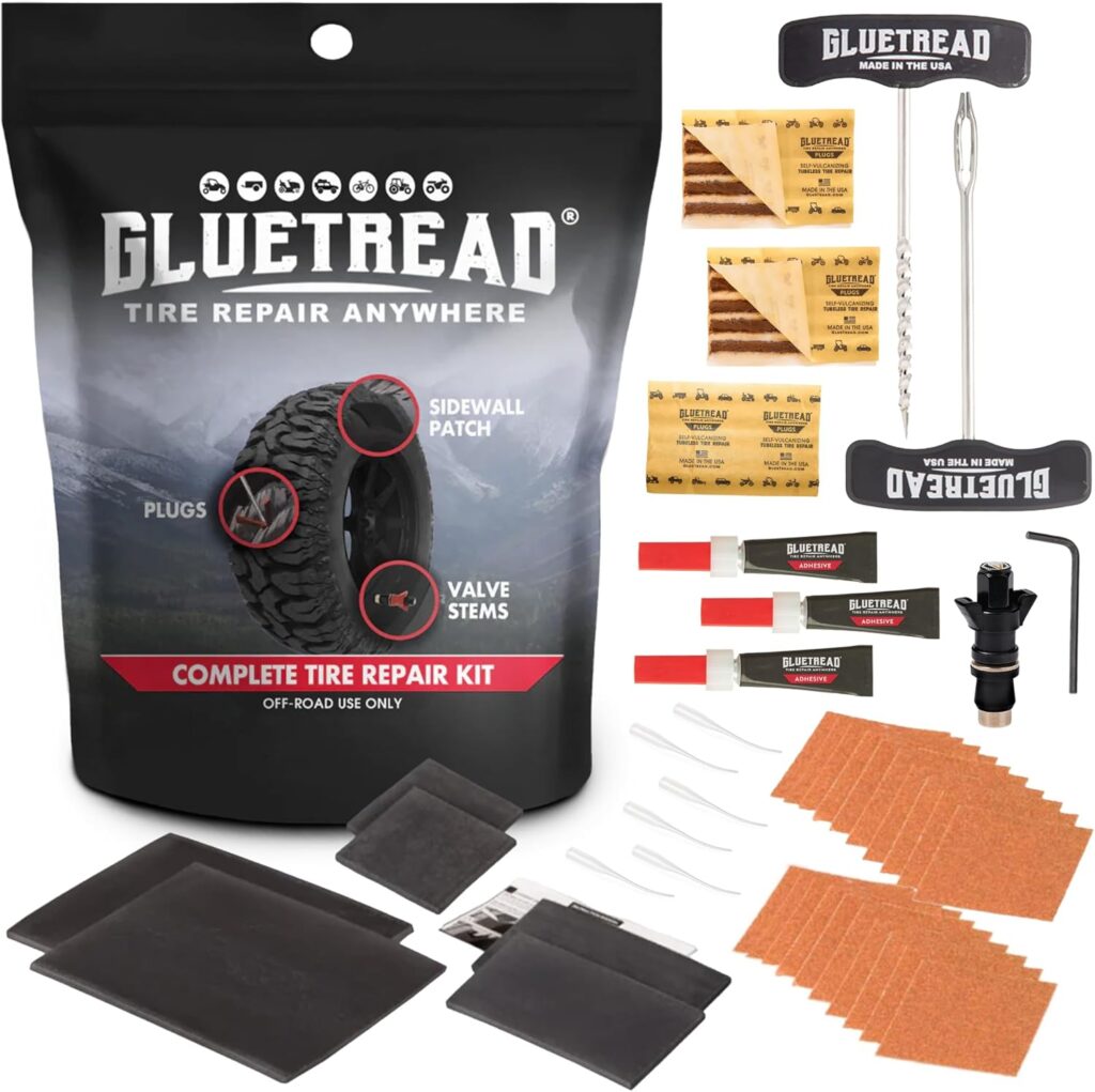 
GlueTread Complete Off-Road Tire Repair Kit 