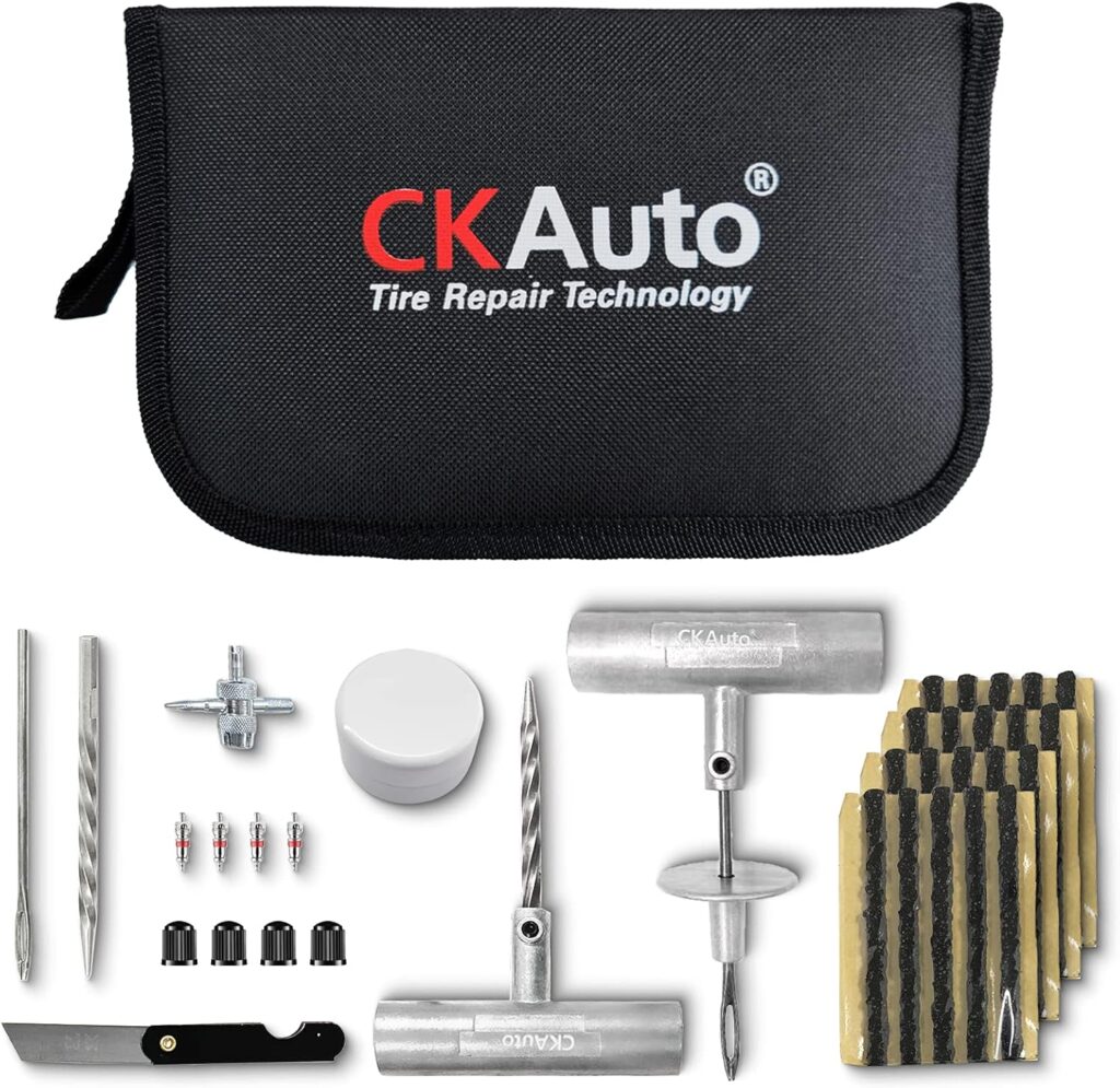 CKAuto Universal Tire Repair Kit